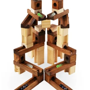 Wooden Toy Gift Set Construction Building Blocks