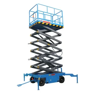 4-14m Aerial Work Platform Electric Mobile Scissor Lift Manlift with CE Certification