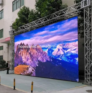 New Arrival Outdoor P2 P2.5 P3 P3.91 P4 P4.81 P5 P6 P10 Waterproof Aluminum Cabinet Full Color Advertising LED Video Wall