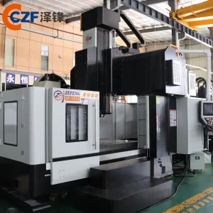 Heavy-Duty CNC Gantry Milling Machine ZF-1614 FANUC Control System BT50 Single Spindle Gantry Machining Center