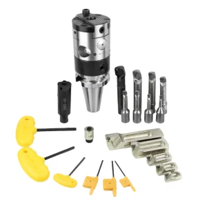 HBOR50 HBOR63 Ultra Fine Micro Boring Head | 0.002mm Precision CNC Fine Boring Tool Set BT40 BT50