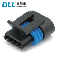 12162190 4 Conector Electrónico Impermeable del Sensor de Presión de Entrada del Motor de Pin