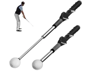 Telescopic Golf Swing Trainer Impact Bar