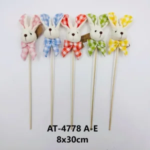 Wholesale Bunny Picks Fluffy Easter Decor