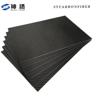500X600X2.5mm 3K T300 Carbon Fiber Plate for Mechanical Aerospace Drone Assembly