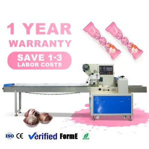 Fully Automatic Horizontal Pillow Flow Wrapping Machine