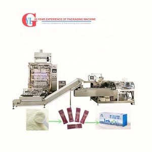 Multi Lane Powder Stick Sachet Packing Machine
