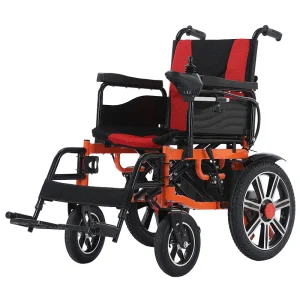 Personalized Folding Electric Wheelchair Ergonomic Design Indoor &amp; Outdoor Mobility