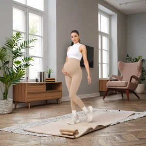 Maternity Leggings for Breathable Comfort