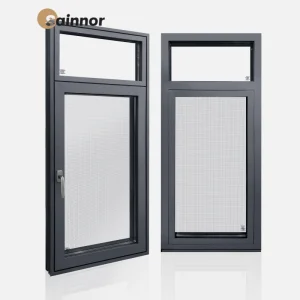 OEM High Quality Hurricane-Resistant Impact Anti-Theft Thermal Break Aluminum Alloy Frame Casement Windows