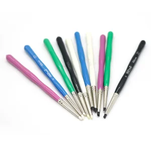 Dental Silicone Pen Ceramic Tooth Adhesive Forming Sculpture Carving Tools Set 5PCS