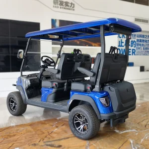 Custom Design Factory Direct Fast Charging VIN Street Legal Commercial Grade Four Seater Golf Cart Electric 5KW 70-90km CE DOT