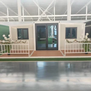 Casa de acero prefabricada de lujo, oficina móvil modular, apartamento expandible en contenedor, casas prefabricadas en venta