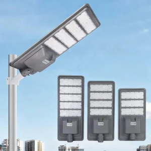 Super Bright High-Power LED Solar Street Light Lampadaires 300w Radar Sensor Municipal Engineering Outdoor Garden
