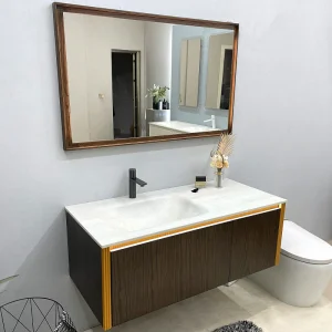 Luxury Wood Vanity Space Saving Cabinet
