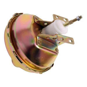 1964 - 1966 Power Brake Booster 9" Gold 9 Inch - 64-76 F &amp; a Body - Single W/ Brake Booster