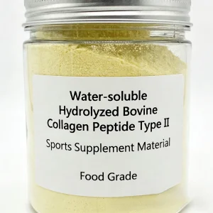 Cosmetics Ingredients Water Dissolve Hydrolyzed Bovine Collagen Peptide Type Ll Sports Supplement Material Food Grade