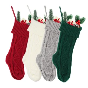 Knitted Christmas Stockings
