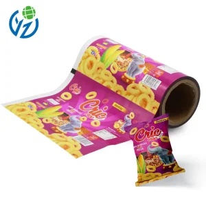 Custom Printed Snack Packaging Film