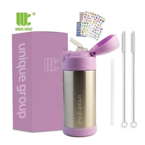 350ml BPA Free Leakproof Stainless Steel Kids Vacuum Insulated Water Bottle Vacuum Flask for Outdoor Sports