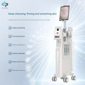 S Salon 6-in-1 Microcrystal Dermabrasion Machine Hydro-Dermabrasion Oxygen Therapy Cleanser Touchscreen Display UK