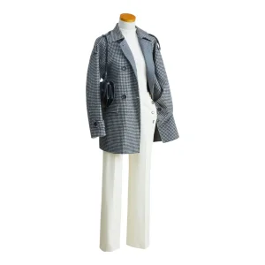 Cocoon Style Light Taupe for Business and Casual Wear Cocoon Style Light Taupe Mtm Women Overcoat