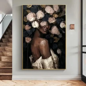 Oil Painting Boho Decor