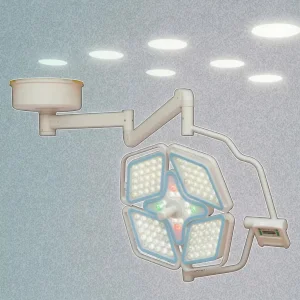 4-Petal Surgical Light Adjustable CRI Shadowless Operating Lamp of Operation Room Equipment