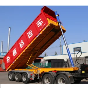 Rear Dump Semi trailer Bulk Cargo