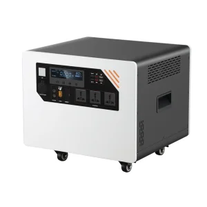 3500W Rechargeable Solar Generator High Power Battery Portable Power Station with Fast Charging for Outdoor Energy System