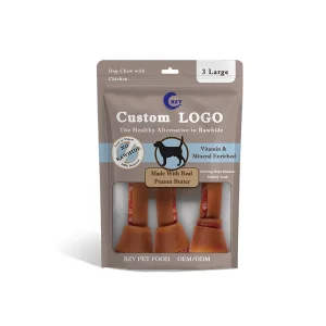 Large Bones Peanut Butter 12oz Dog Treats