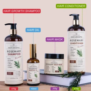 Private Label Rosemary Hair Growth Shampoo Sulfate-Free