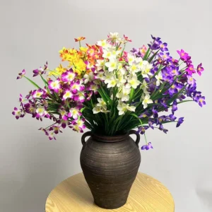 Fourty Heads Orchid for Home Holiday Decoration From Factory Wholesale Artificial Flower
