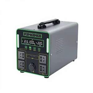 220V Outdoor Portable Power Station 10kWh Lithium-Ion Battery Overcharge/Overdischarge Protection Household Emergency Use Energy