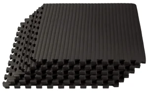 EVA Foam Floor Exercise Taekwondo Mat Tatami Pattern, Interlocking Floor Tiles for Home Gym