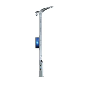 Smart Street Lamp Smart Lamp Pole with Security Monitoring Electric Car Charge