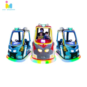 Ama High Quality Promotion Kids Toy Electric Ride on Bumper Car Glow in Dark Bikes Kids Bumper Cars