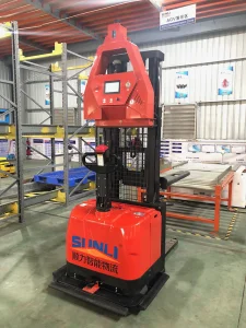 Automated Forklift with Laser Navigation System