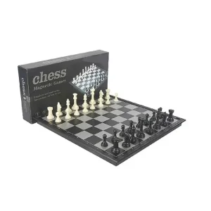 OEM Folding Magnetic Plastic Chessboard Portable International Chess Game for Kids Supplier, Factories