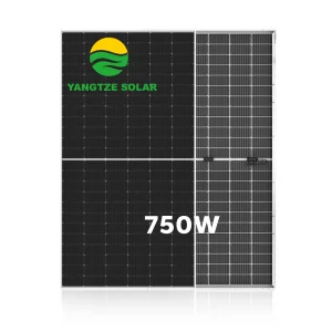 750W Solar Panel Weather Resistant Design