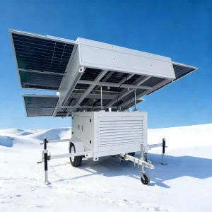 Sistema de Almacenamiento de Energía Solar Remolcable