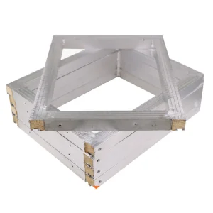 Oil Painting Inner Frame Factory Supply Customized Stainless Steel Wooden Picture Frame Silk Screen Printing, UV Printing 2 Color