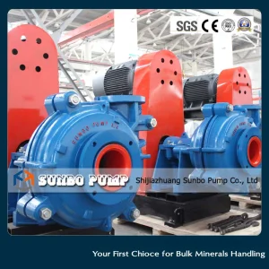 Heavy Duty Mining Horizontal Centrifugal Slurry Pump