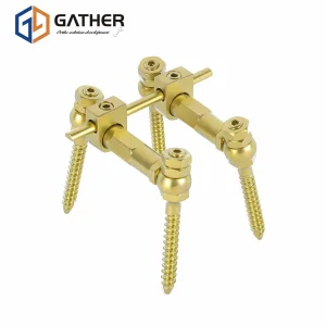 Customized Accepted Fixation Spinal Screws Internal Implant Surgical Spine Pedicle Screw Lumber