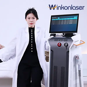 Areslite Dm40p IP65 Waterproof Non-Crystal 4 Wavelengths Diode Laser Hair Removal Machine