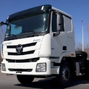 Foton Auman Gtl-E Heavy-Duty Tractor Truck 6X4 New Energy Electric/Hybrid Power Long-Haul Logistics Container Transport Green Cargo High-Efficiency Eco-Friendly