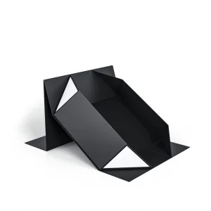 Printing Logo Custom Rigid Folding Cardboard Magnetic Gift Box