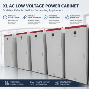 Automatic Dual-Power Source Switching XL Power Cabinet