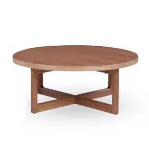 China Modern Simple Natural Versatile Elm Circular Nikki Coffee Table