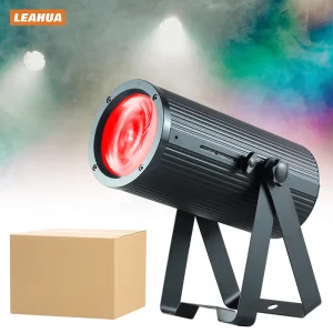 Mini RGBW DMX512 Stage Lights Zoom Spot LED